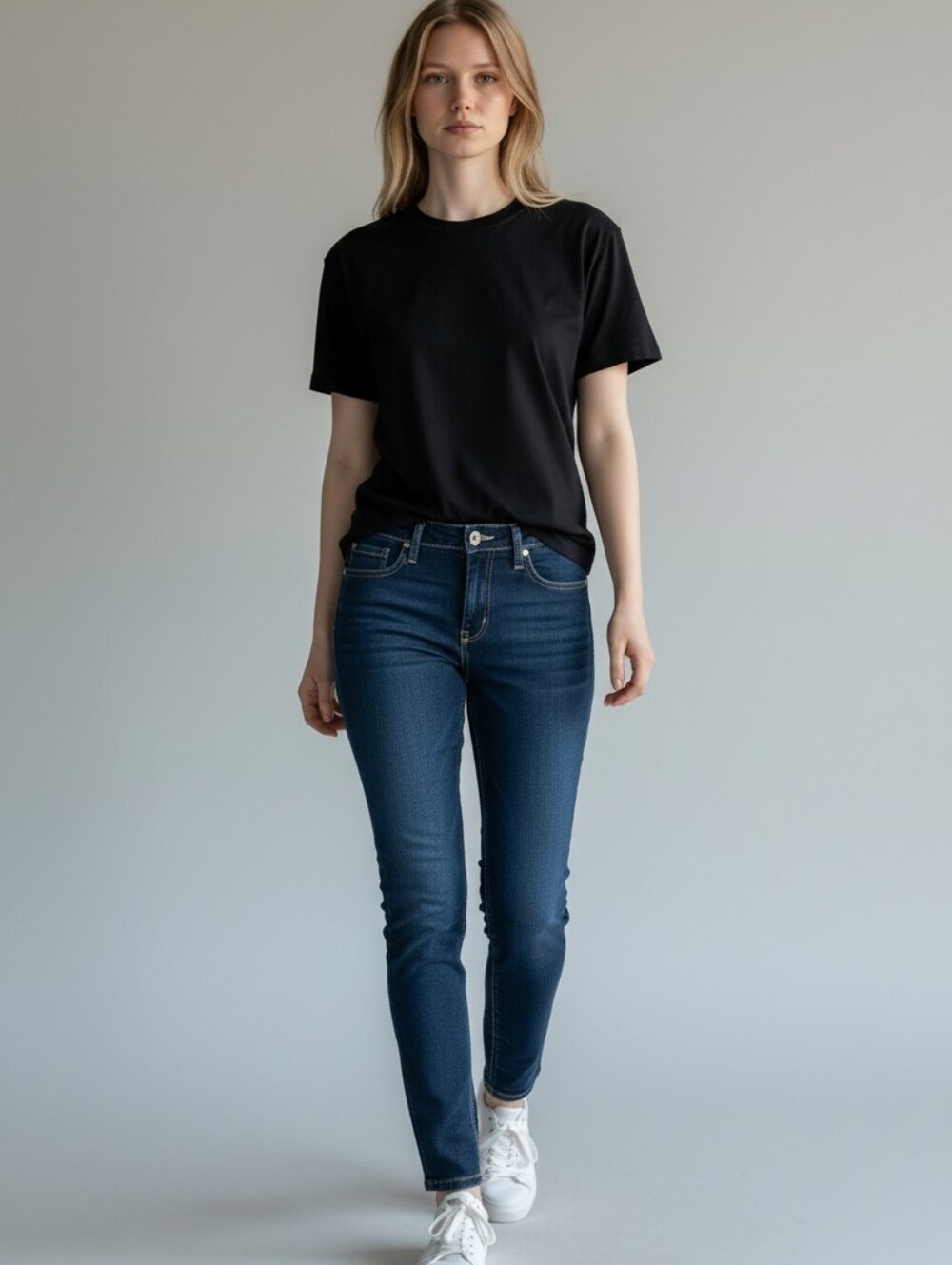 2 BWU Jeans with Embellished Back Pocket Size Medium